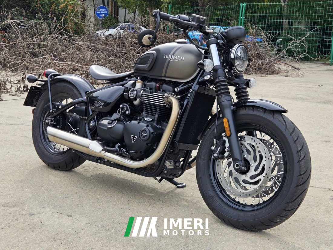 Triumph Bonneville Bobber 1200 cc - მოტოციკლი ჩინეთიდან