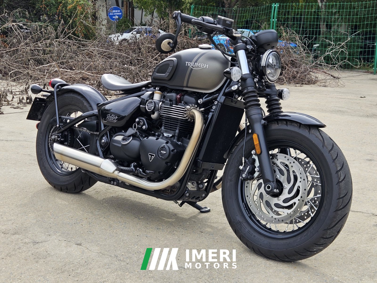 2021 Triumph Bonneville Bobber 1200 cc