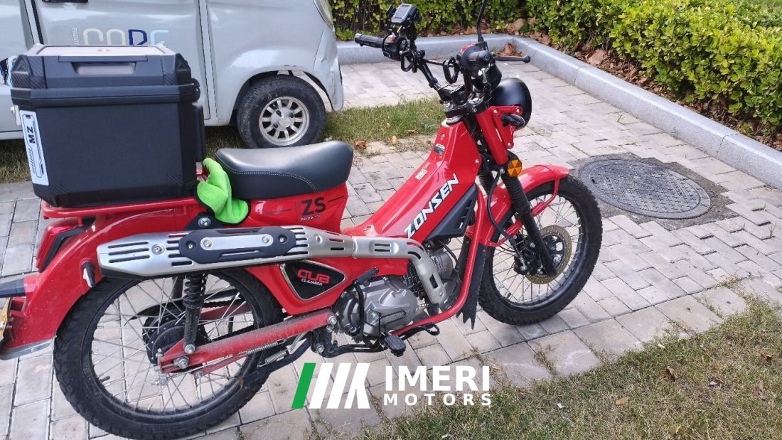 Zongshen Yemi 125 cc - მოტოციკლი ჩინეთიდან