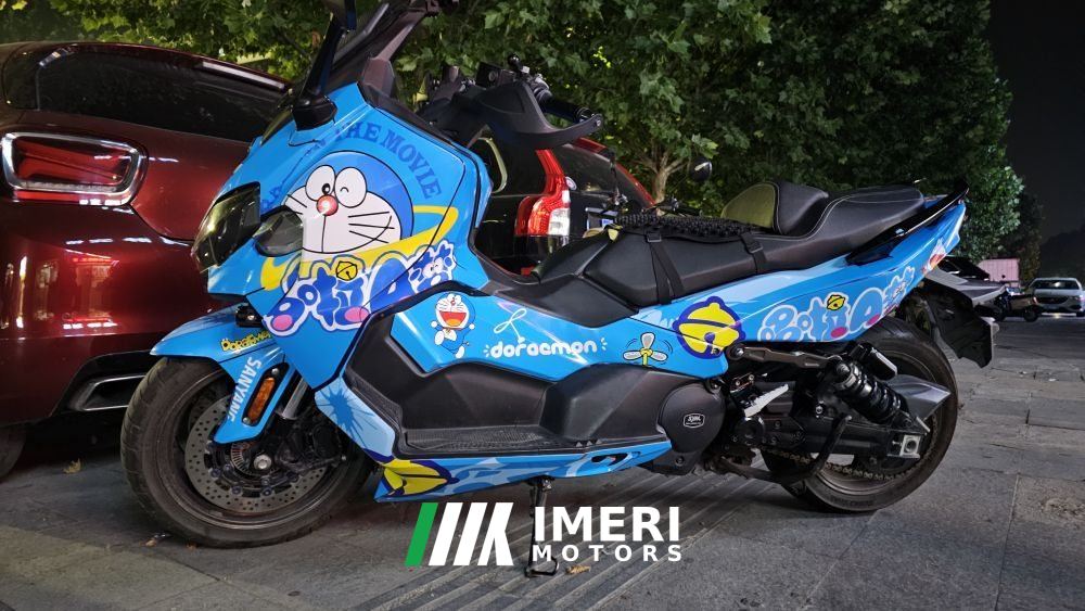 SYM Maxsym TL 508 cc - მოტოციკლი ჩინეთიდან
