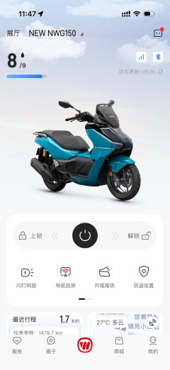 Wuyang Honda NWG150 - фото 3