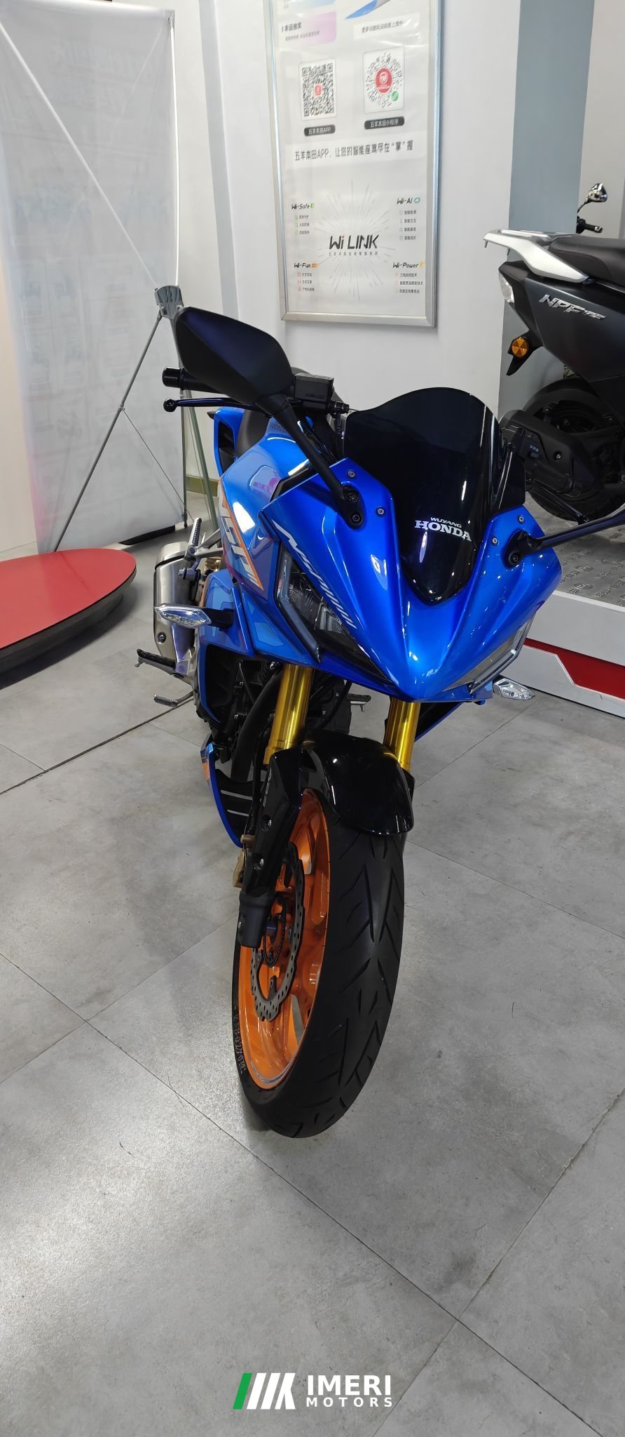 Wuyang Honda NSP 190 cc - motorcycle from China
