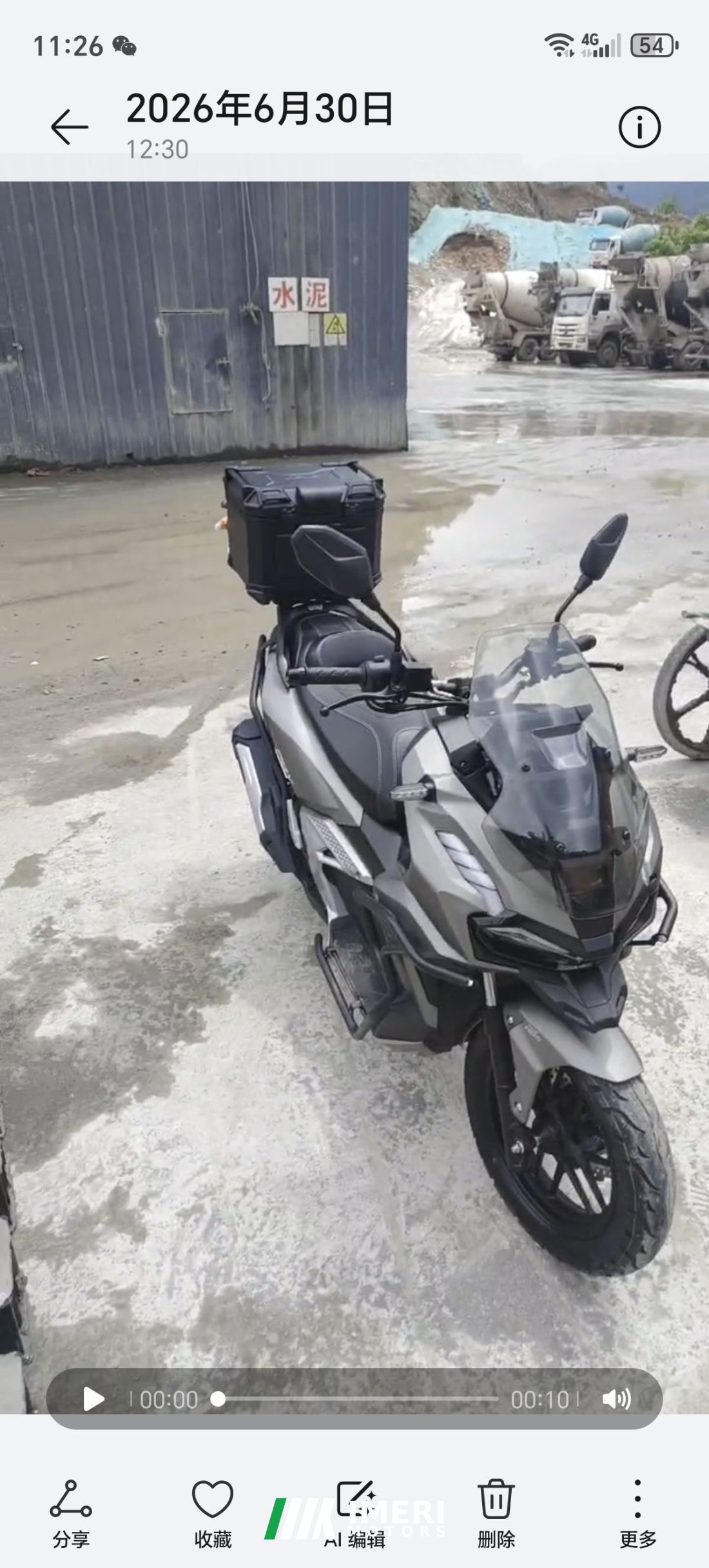 Zongshen Falcon 150ADV - მოტოციკლი ჩინეთიდან
