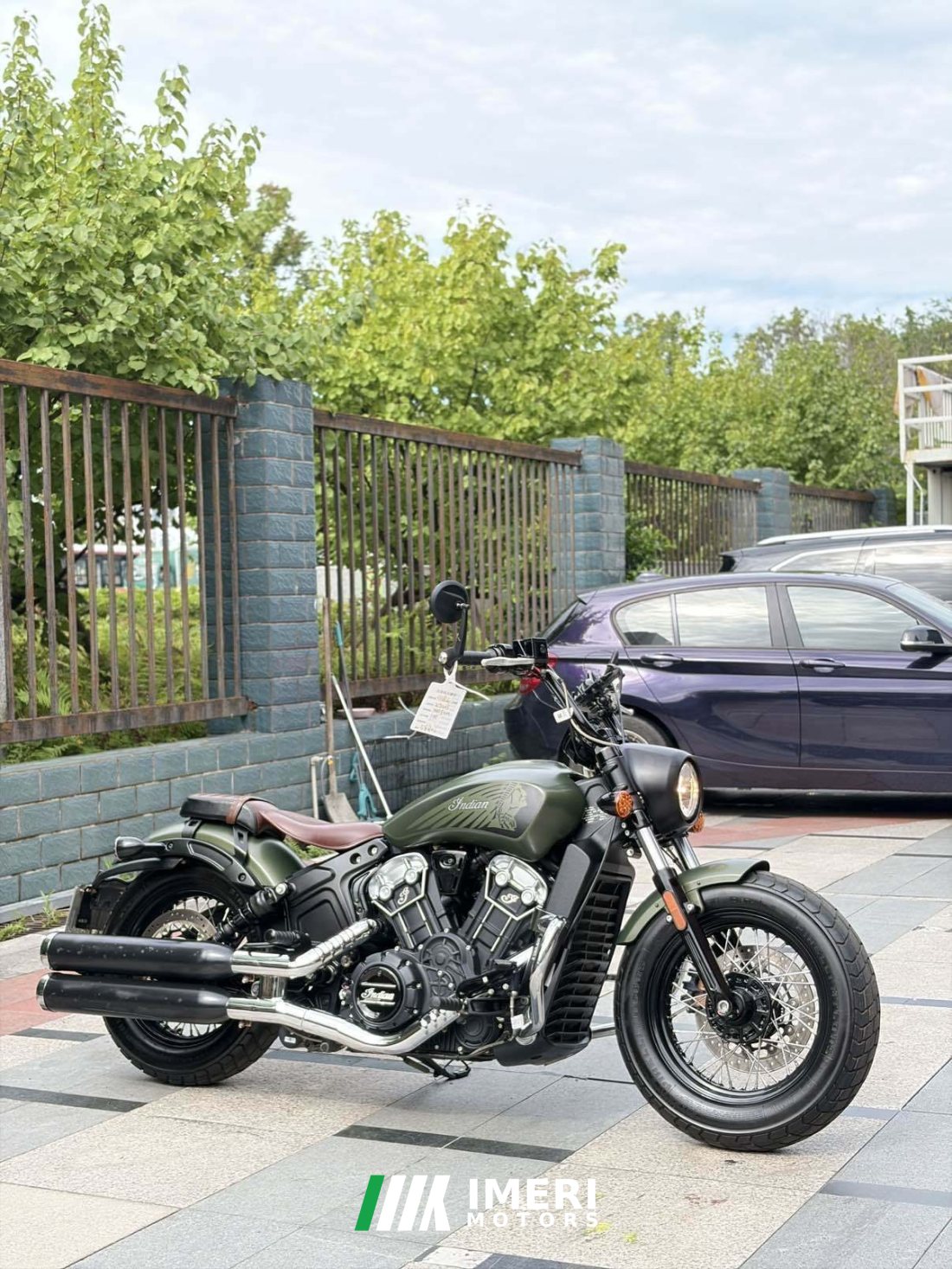 Indian Scout 1200 cc - მოტოციკლი ჩინეთიდან