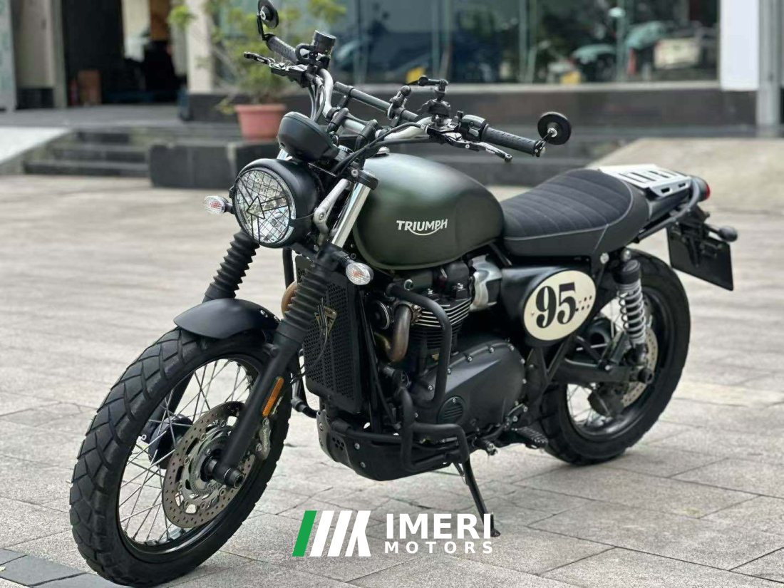 Triumph Scrambler 900 - მოტოციკლი ჩინეთიდან