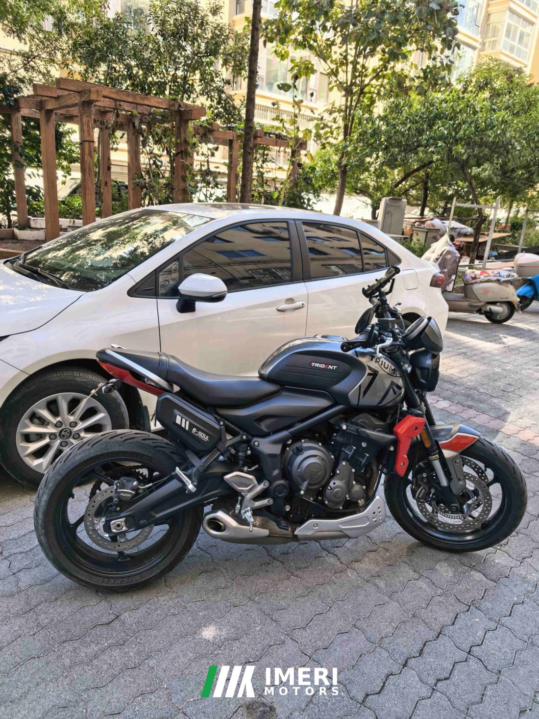 Triumph Trident 660 - მოტოციკლი ჩინეთიდან