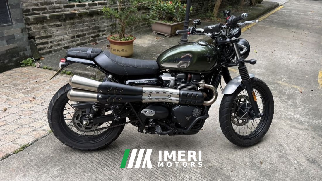 Triumph Scrambler 900 - мотоцикл из Китая
