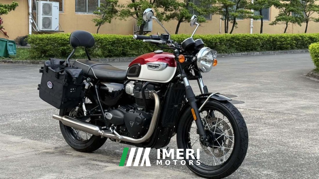 Triumph Bonneville T100 900 cc - მოტოციკლი ჩინეთიდან