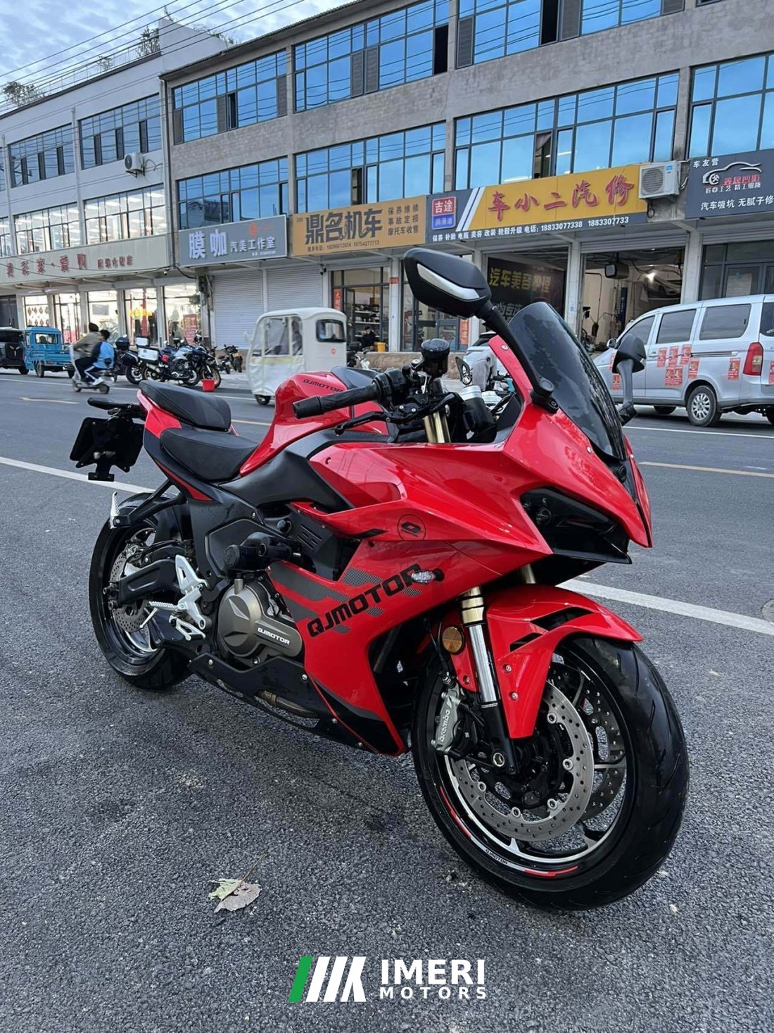 QJMOTOR Sai 550 - მოტოციკლი ჩინეთიდან