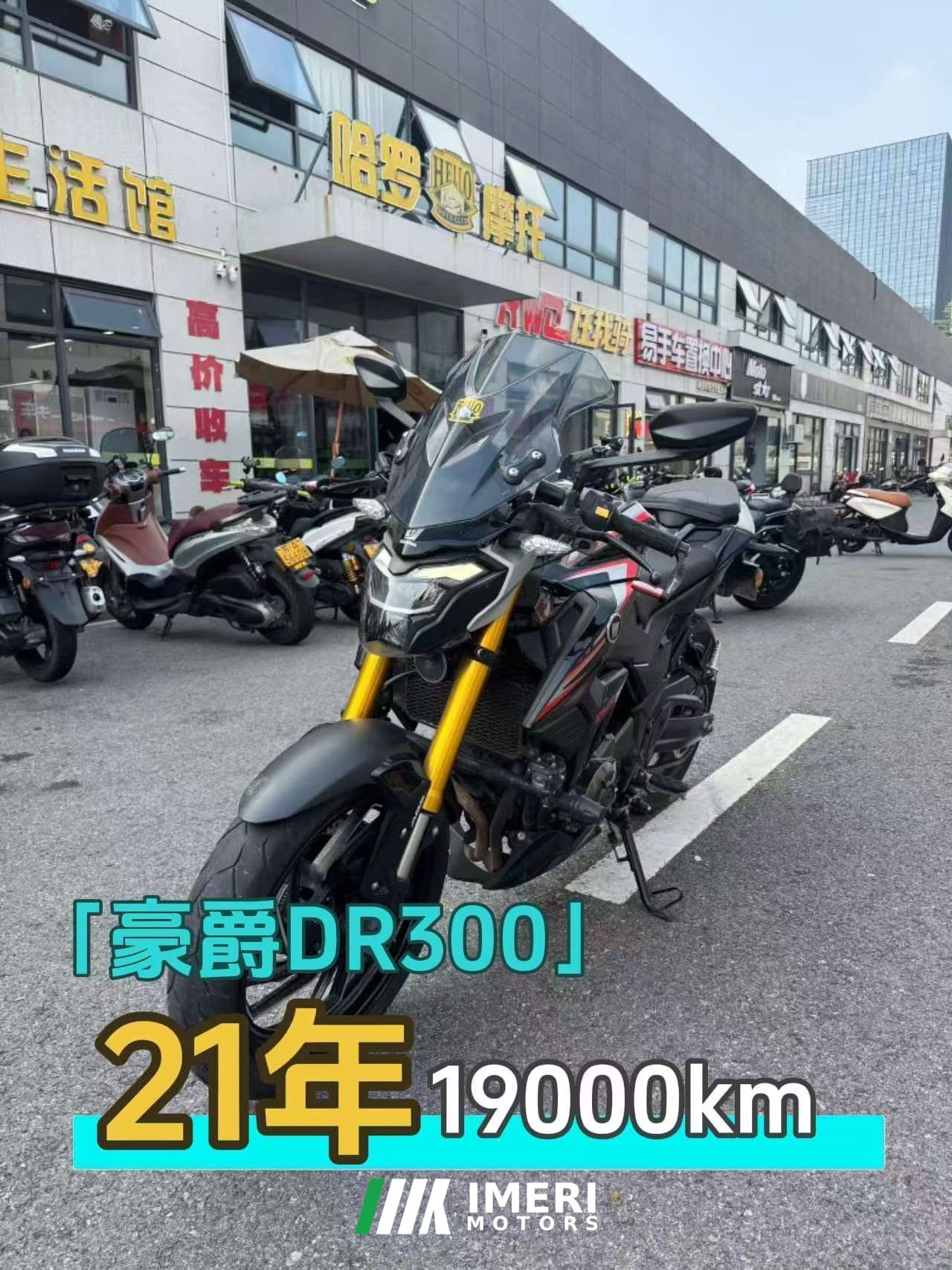 2021 Haojue DR300