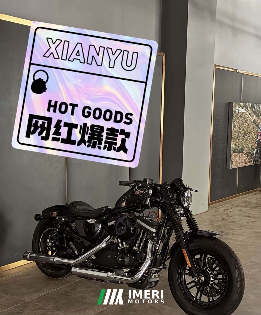 Harley-Davidson Forty-Eight athlete 1200 cc - მოტოციკლი ჩინეთიდან