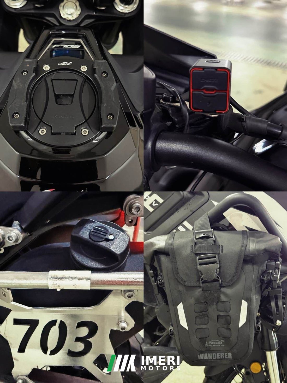 Zontes 703F 700 cc - motorcycle from China
