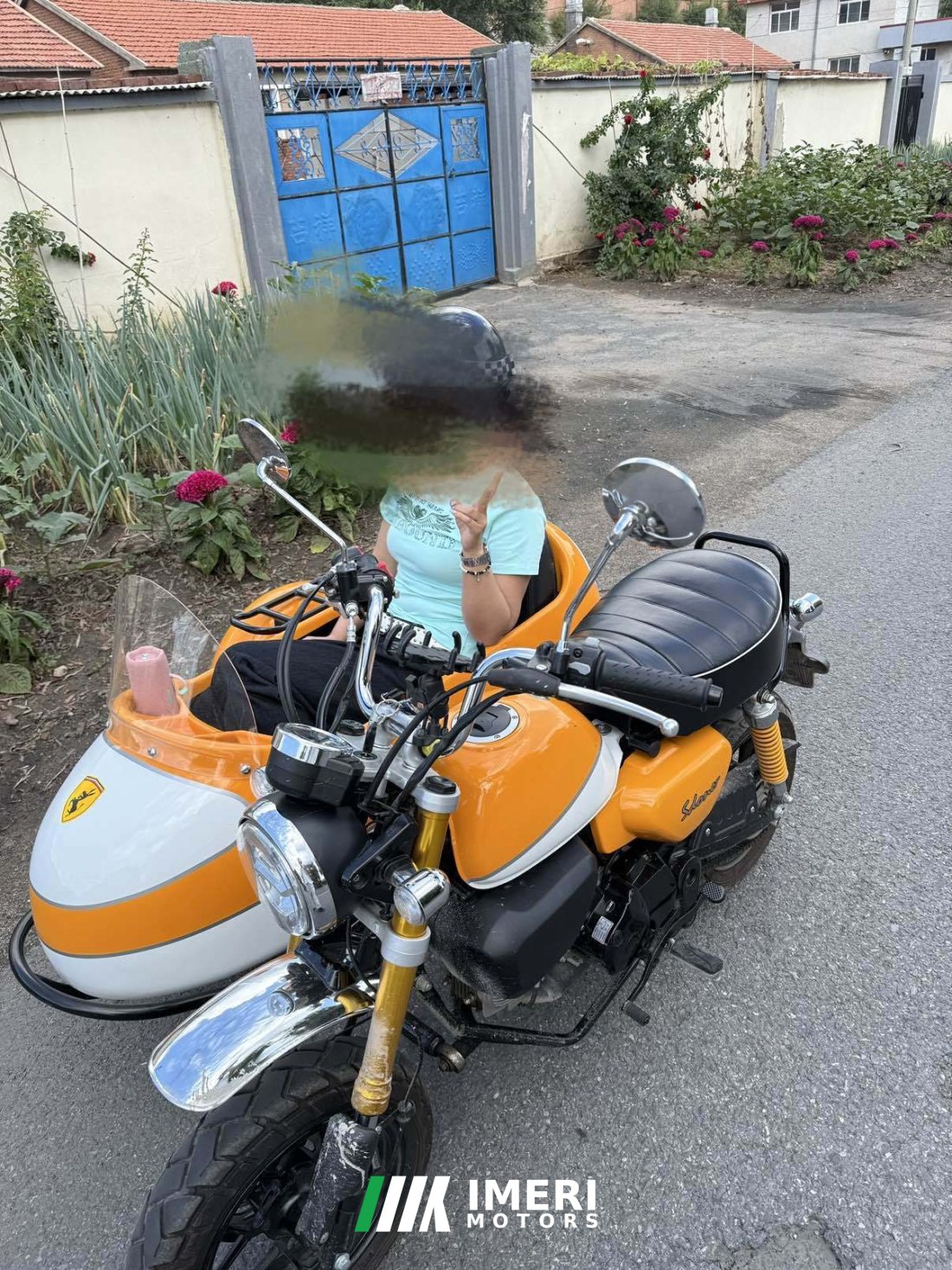 Stoner Monkey 125 Sidecar - მოტოციკლი ჩინეთიდან