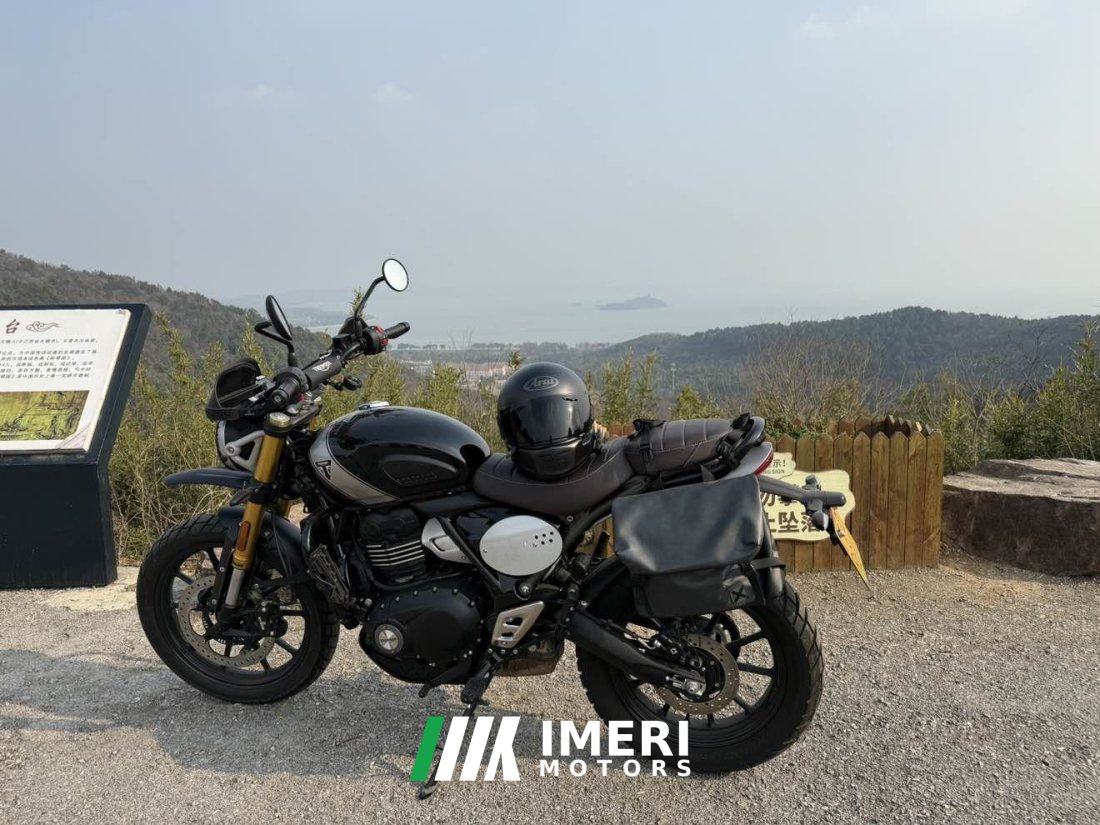 Triumph Scrambler 400 X - მოტოციკლი ჩინეთიდან