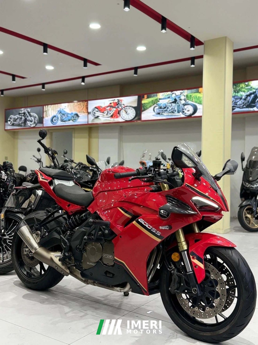 QJMOTOR Sai 600 - მოტოციკლი ჩინეთიდან