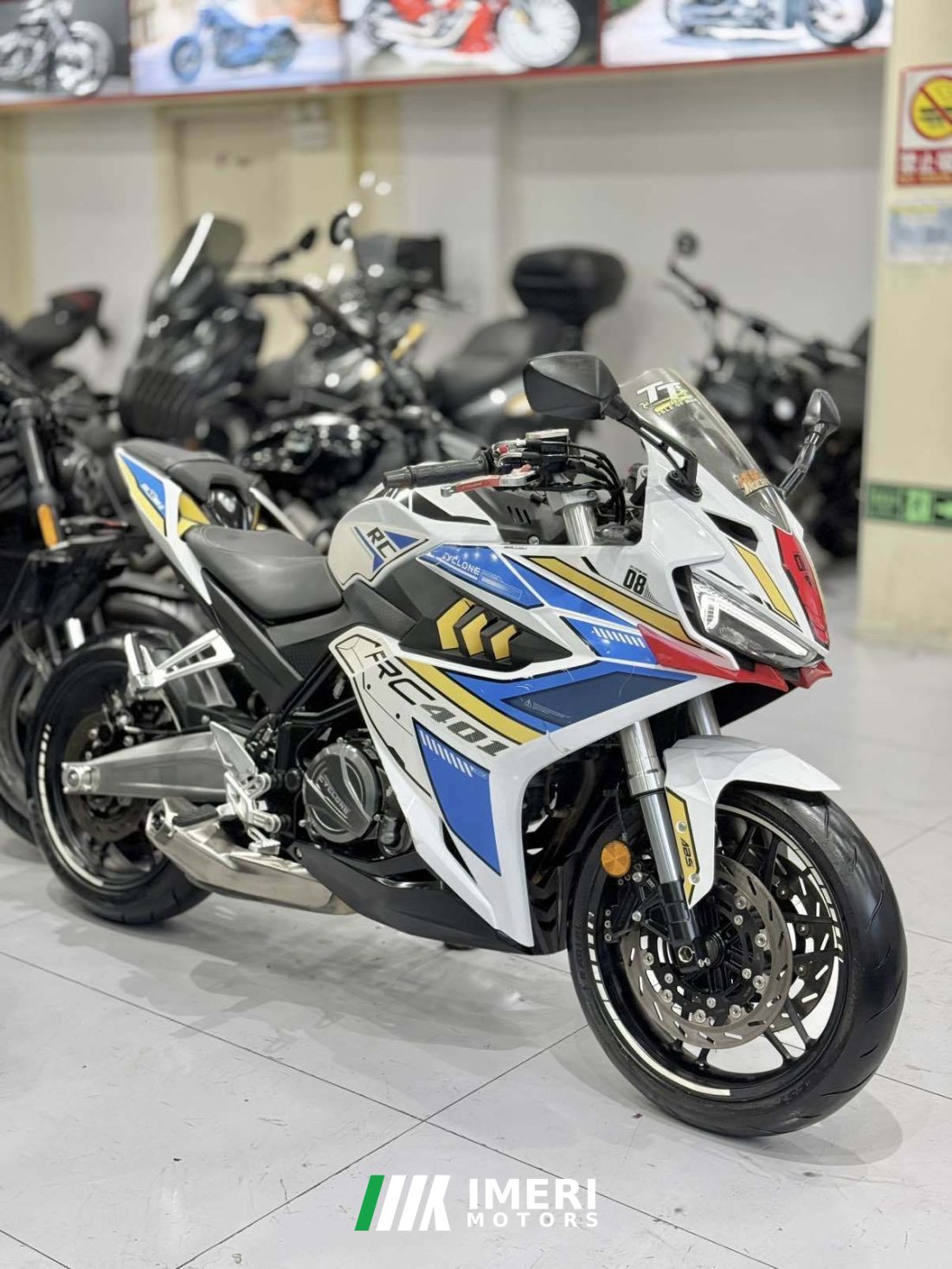 Cyclone RC401 400 cc - მოტოციკლი ჩინეთიდან