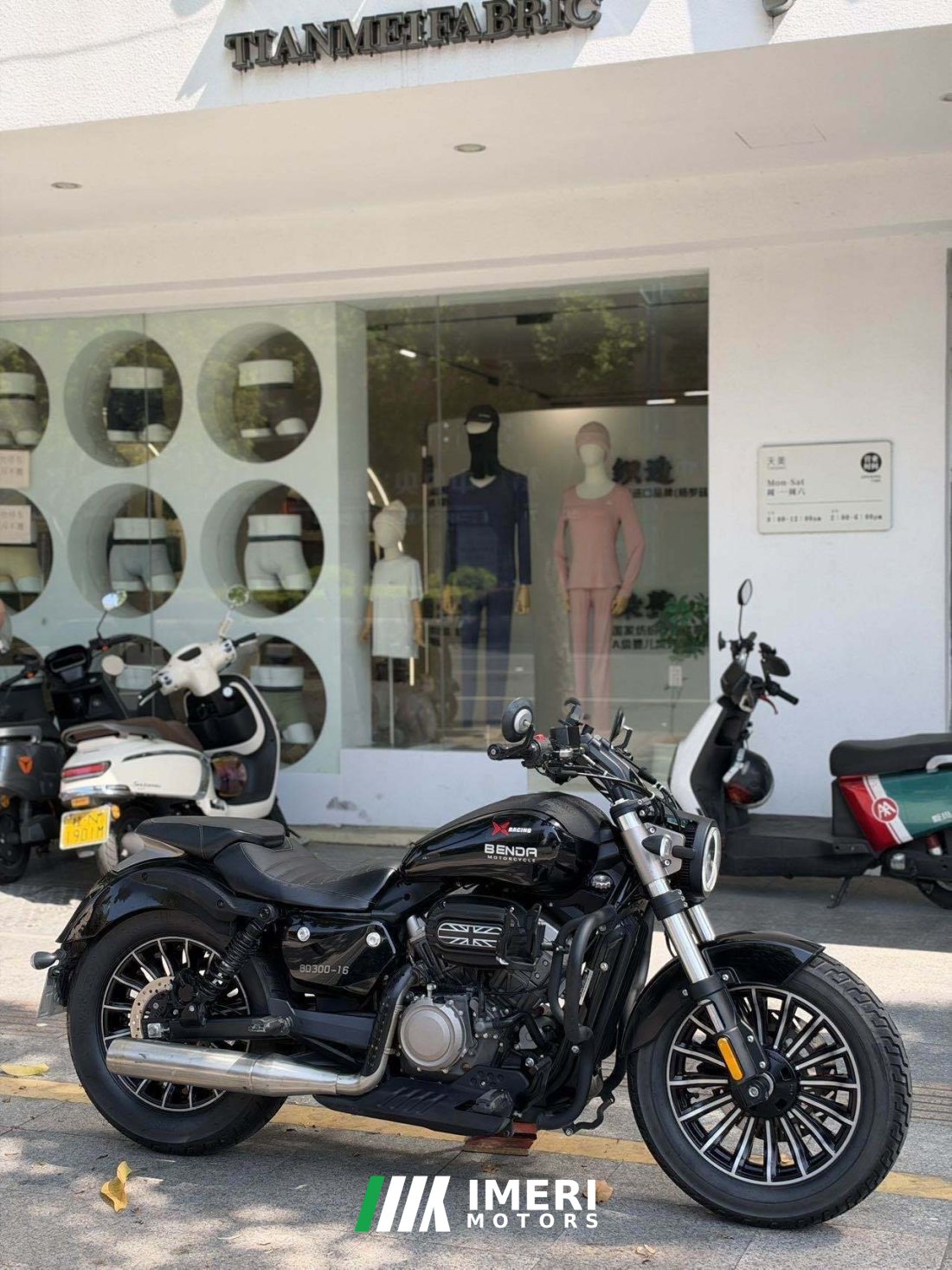 Benda Polestones 03 Gray 300 cc - მოტოციკლი ჩინეთიდან