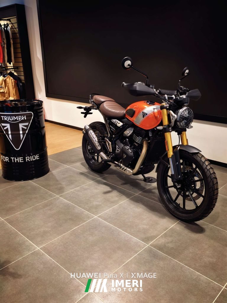 Triumph Scrambler 400 X - мотоцикл из Китая