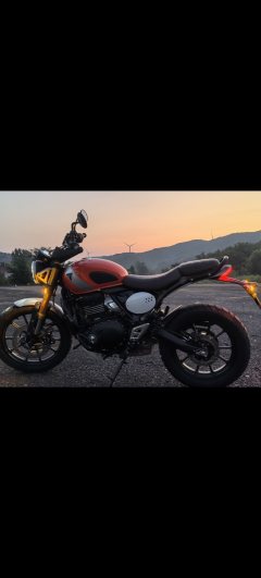 Triumph Scrambler 400 X - фото 8