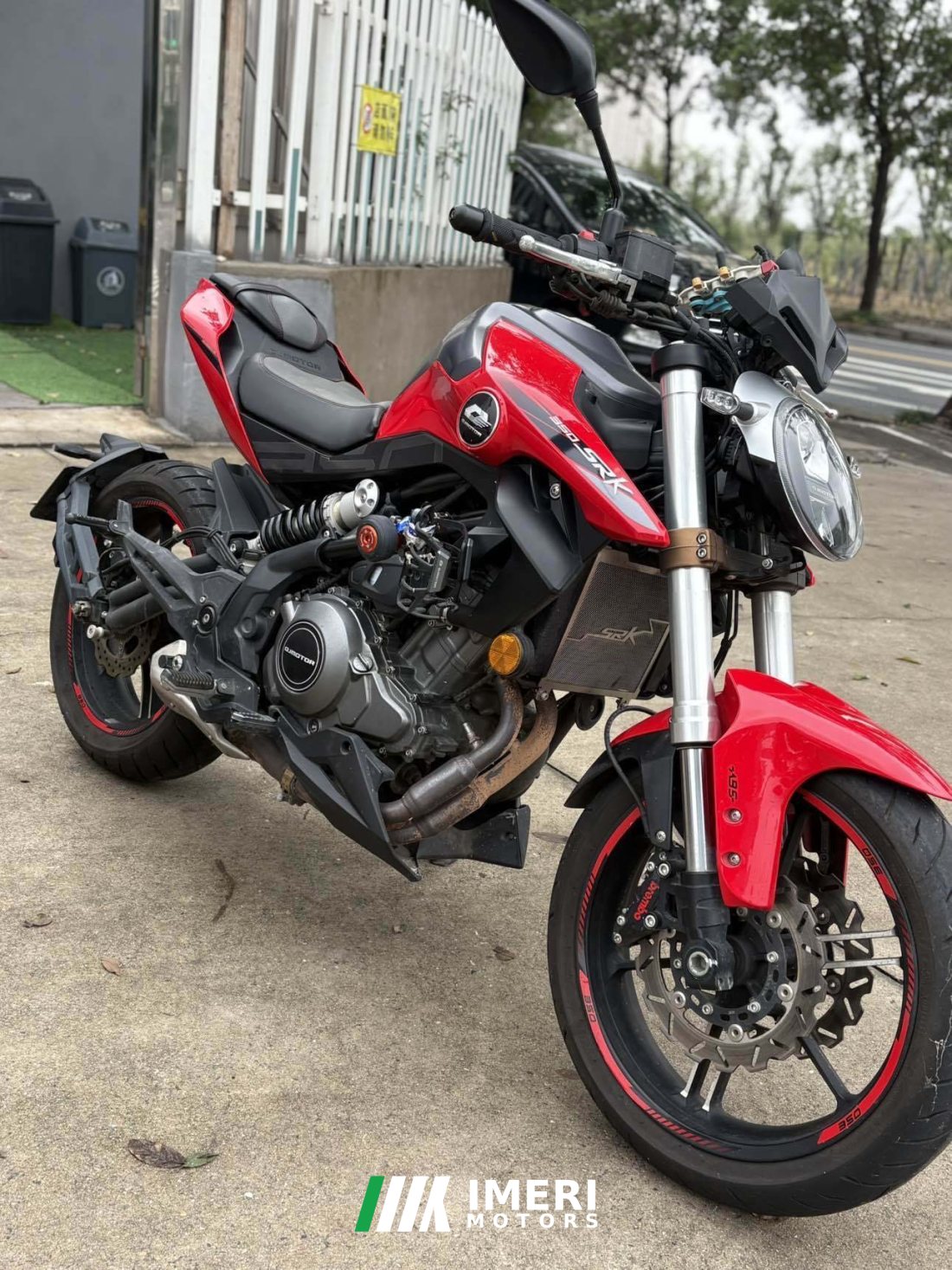 QJMOTOR Chase 350 - მოტოციკლი ჩინეთიდან