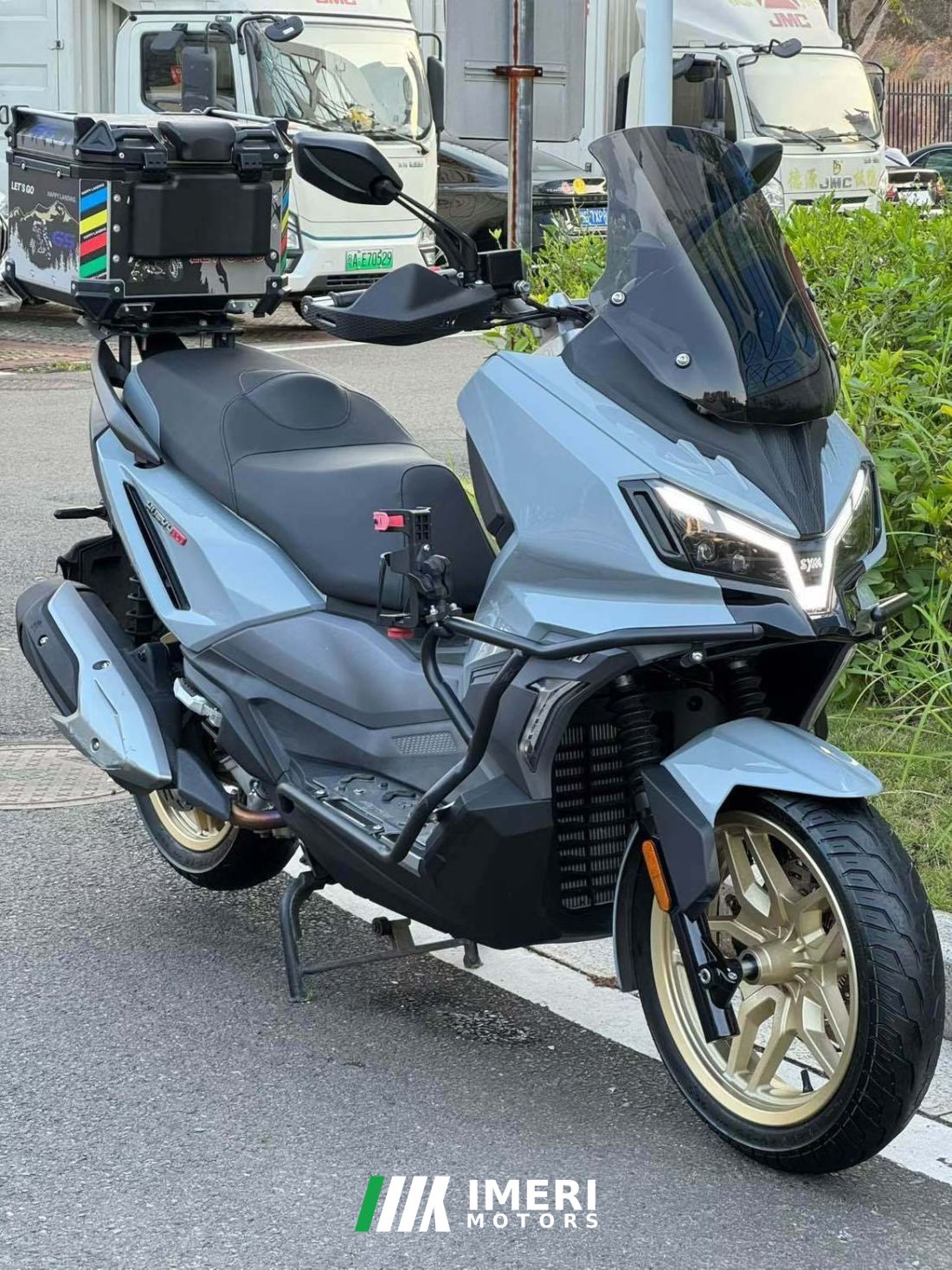 SYM Husky ADV300 - მოტოციკლი ჩინეთიდან