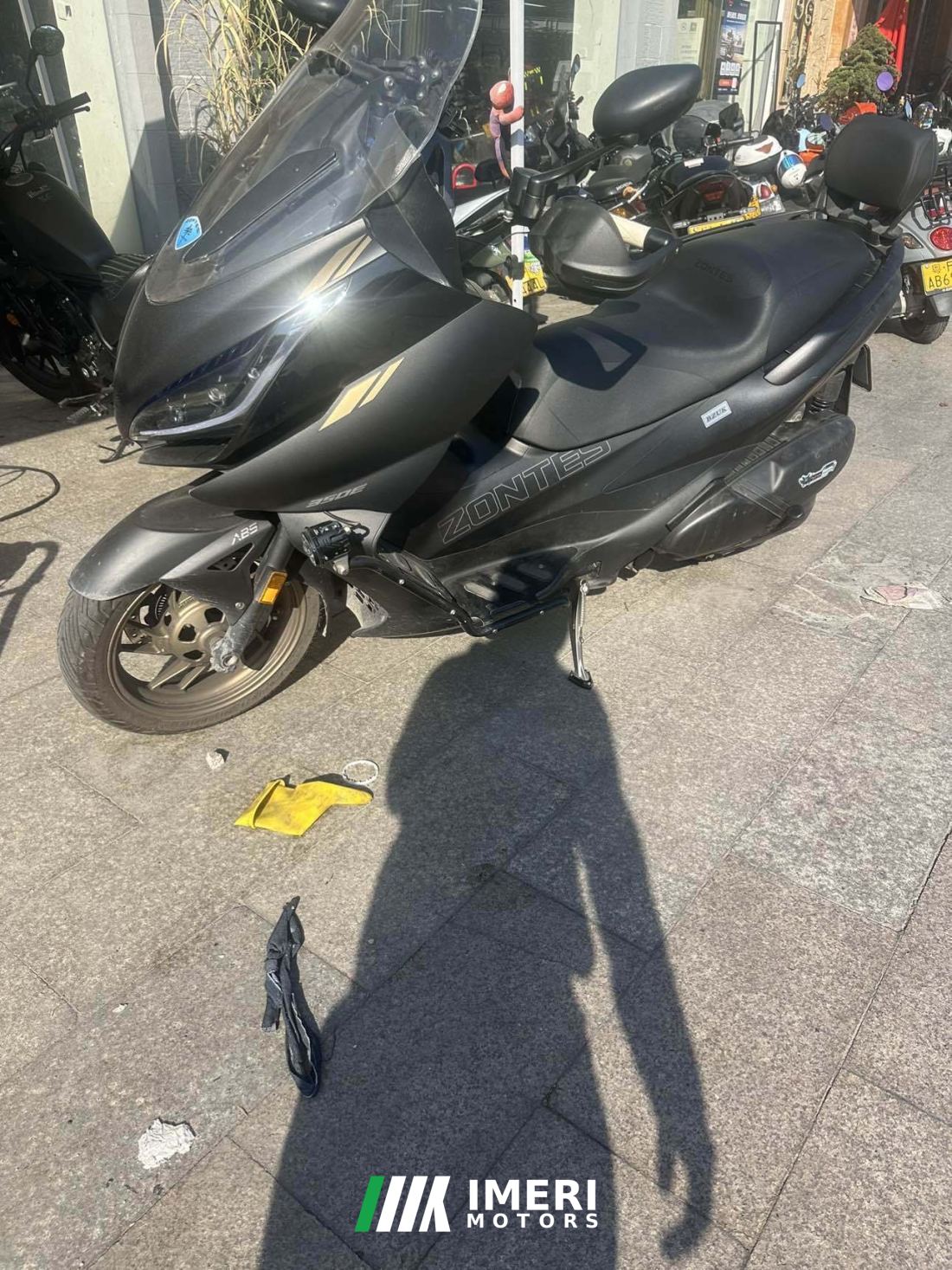 Zontes 350E - motorcycle from China
