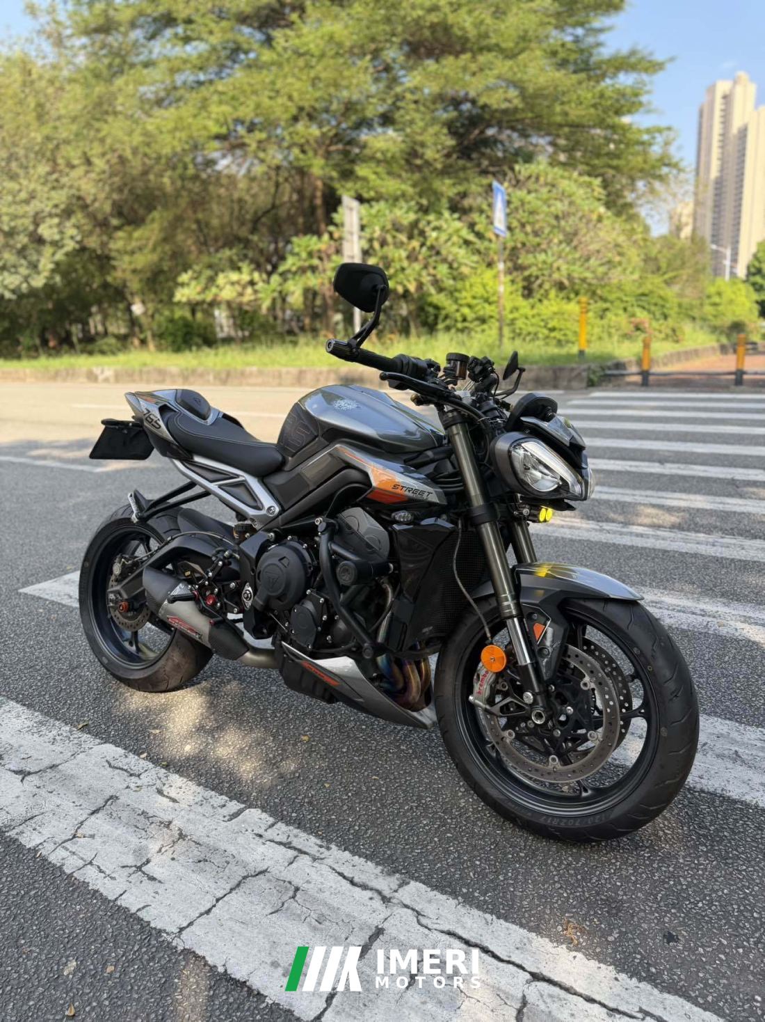 Triumph Street Triple 765 - მოტოციკლი ჩინეთიდან