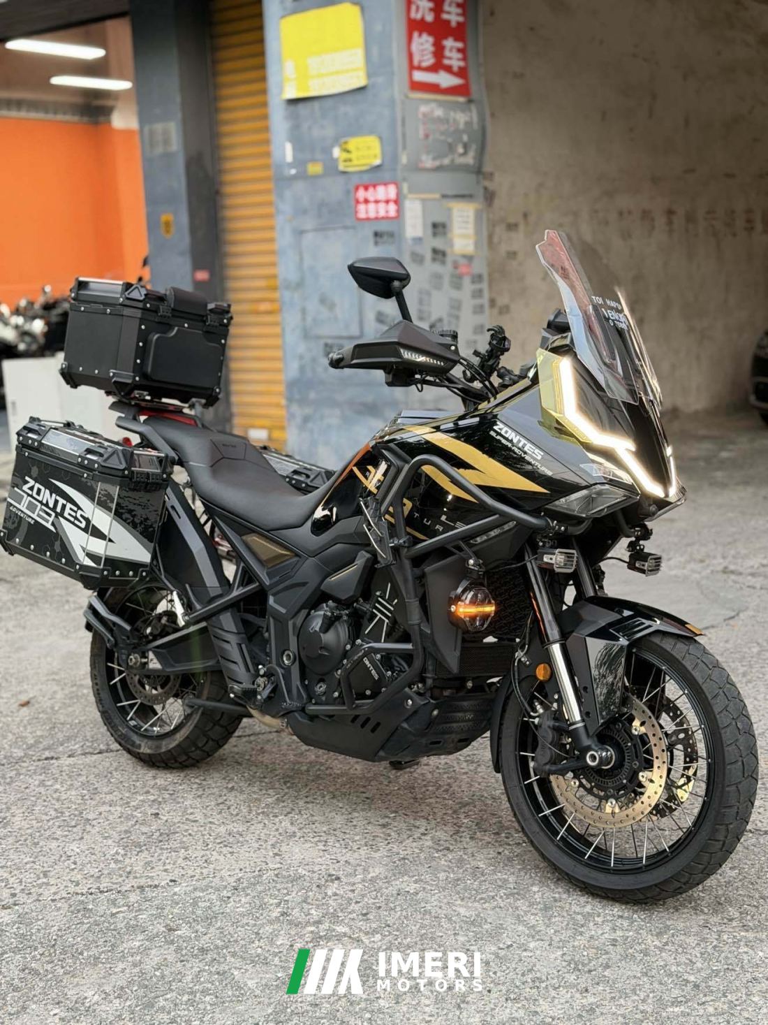 Zontes 703F 700 cc - motorcycle from China
