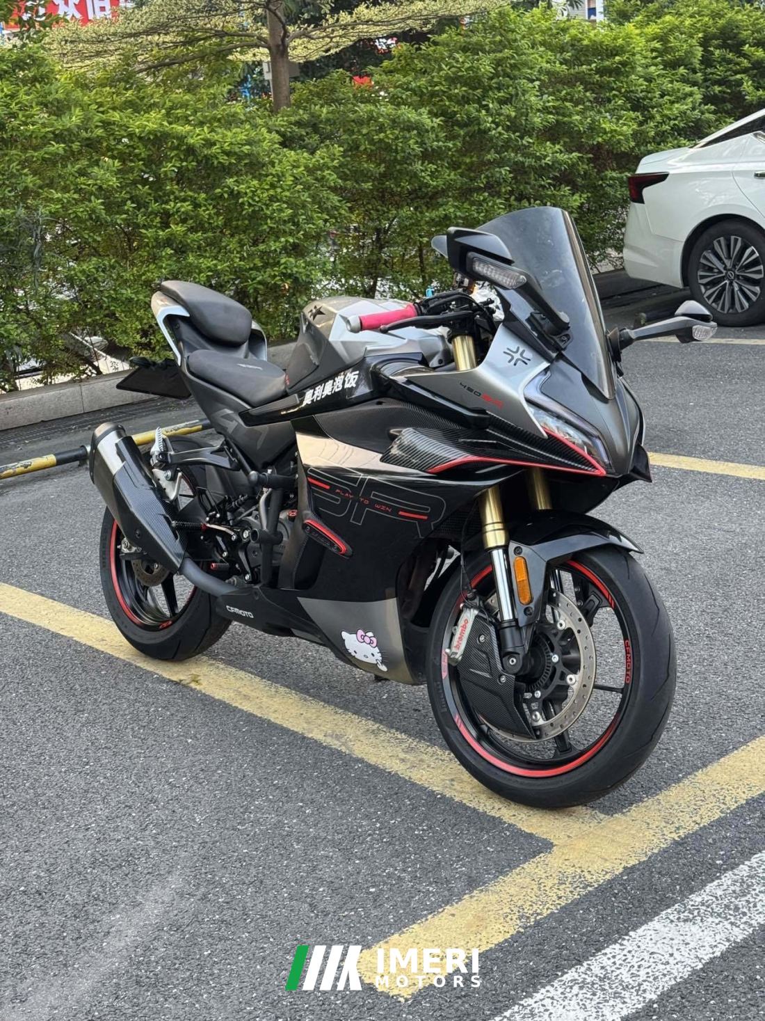 CFMOTO 450SR - мотоцикл из Китая