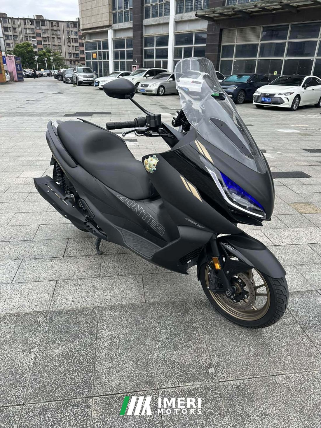Zontes 350E - motorcycle from China