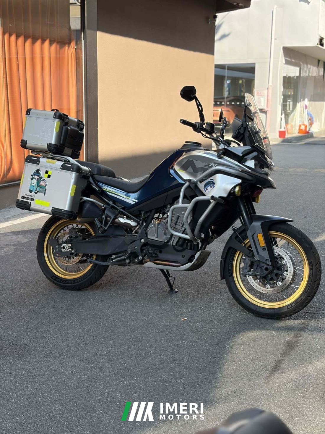 CFMOTO 800MT - мотоцикл из Китая