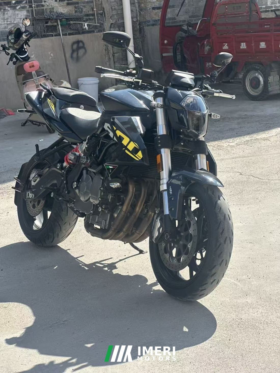 Benelli TNT600i - მოტოციკლი ჩინეთიდან