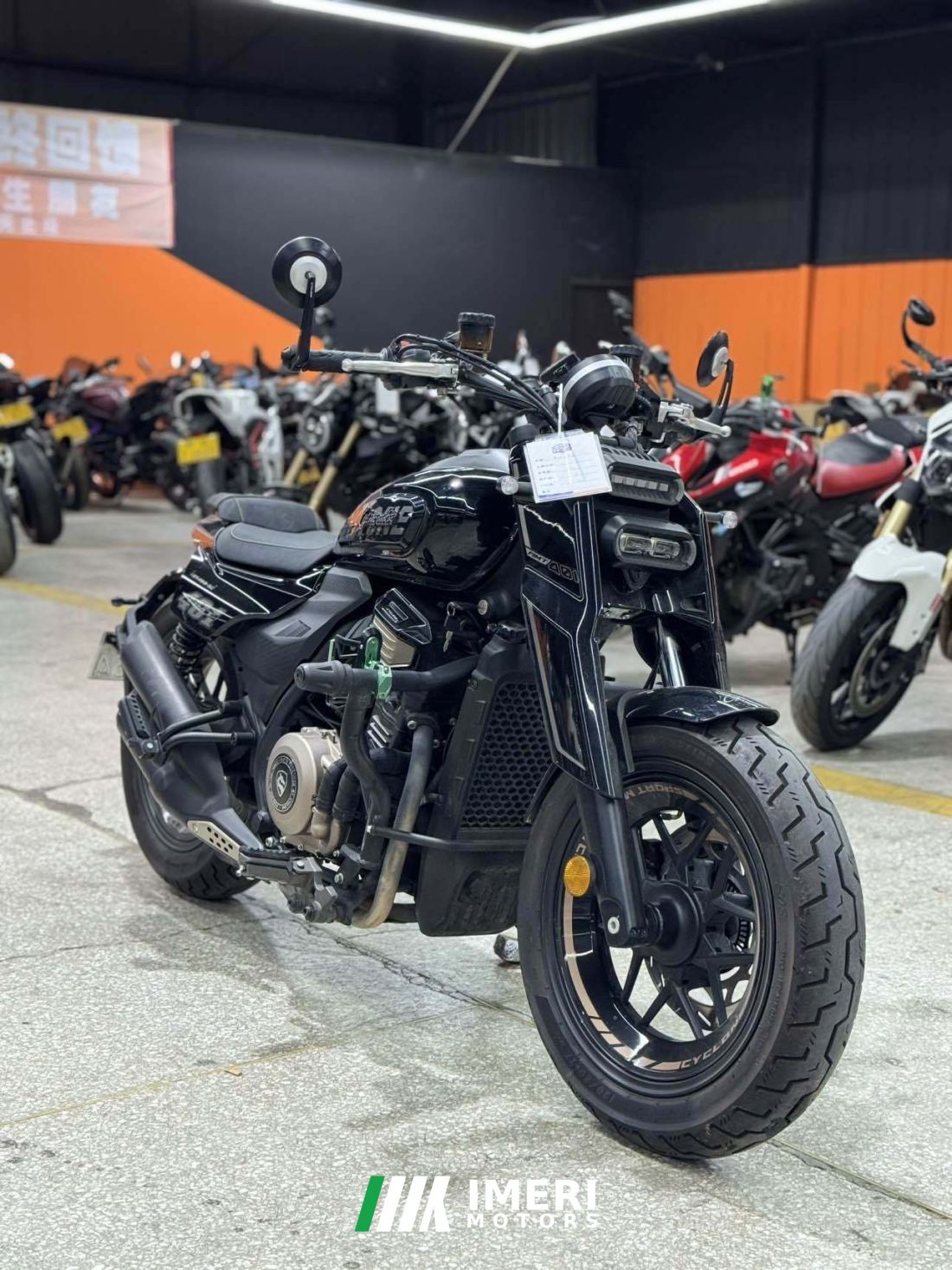 Cyclone AQS401 400 cc - მოტოციკლი ჩინეთიდან