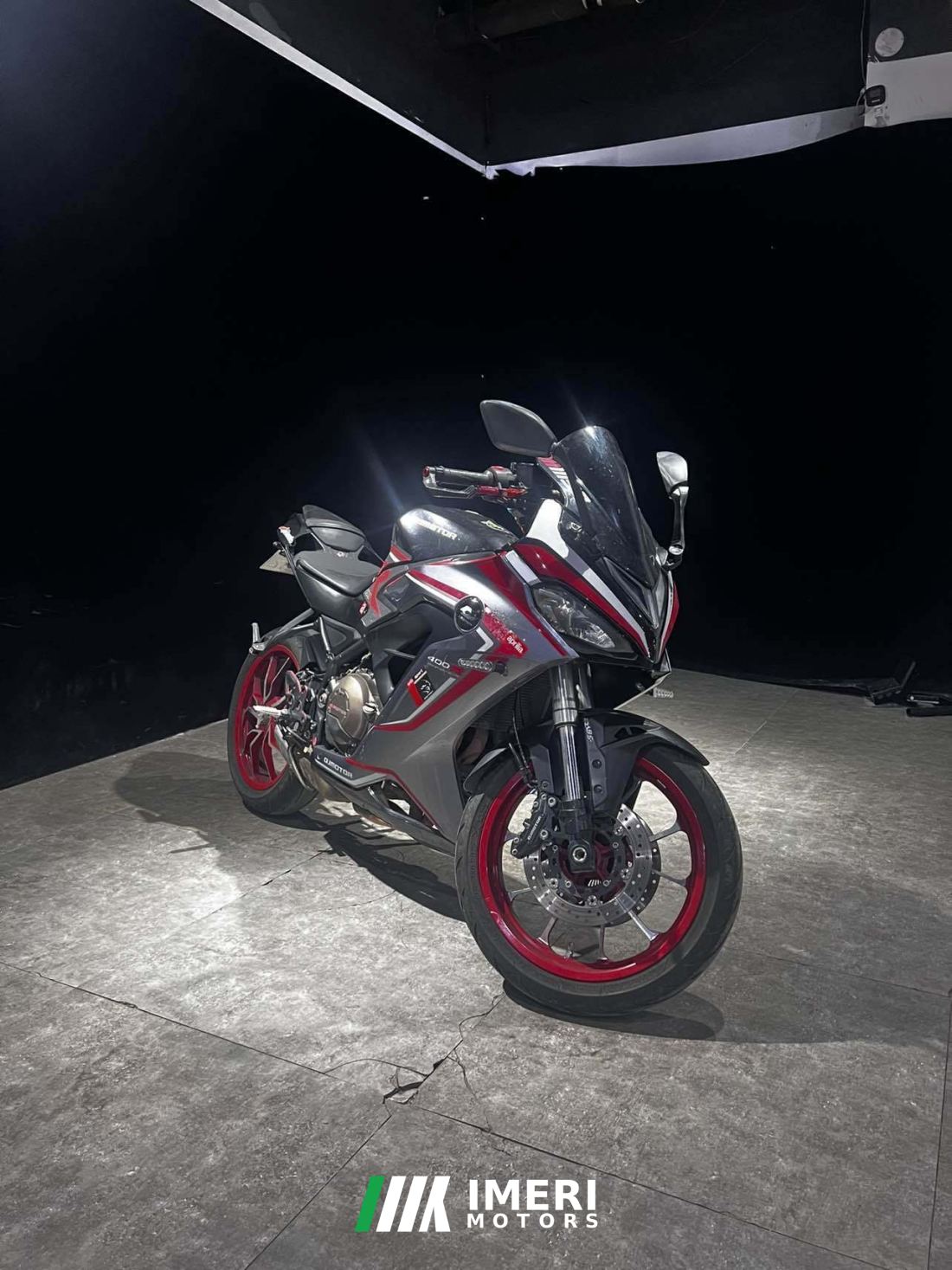 QJMOTOR Match 400 - motorcycle from China
