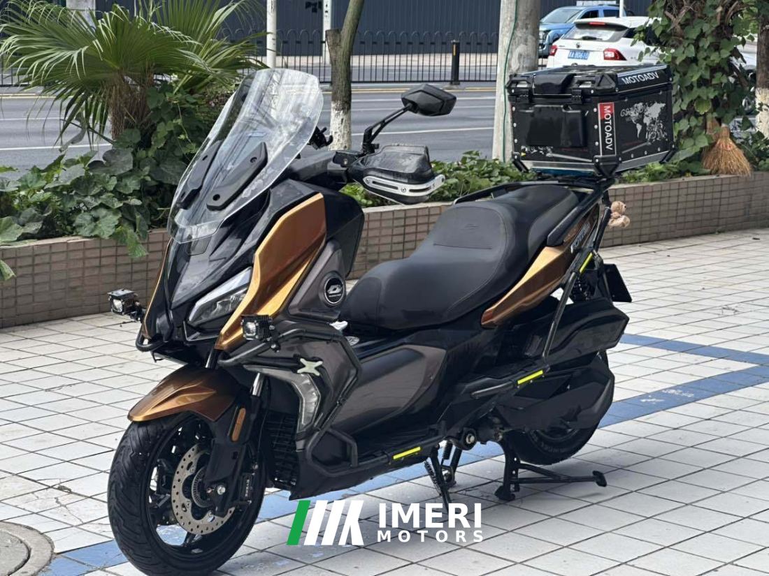 QJMOTOR Hong 350 - მოტოციკლი ჩინეთიდან
