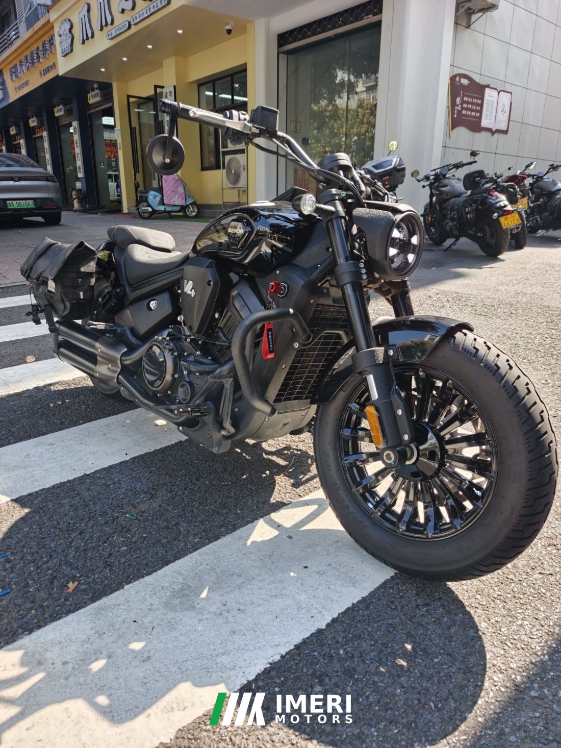 Benda Black Flag 500 - motorcycle from China