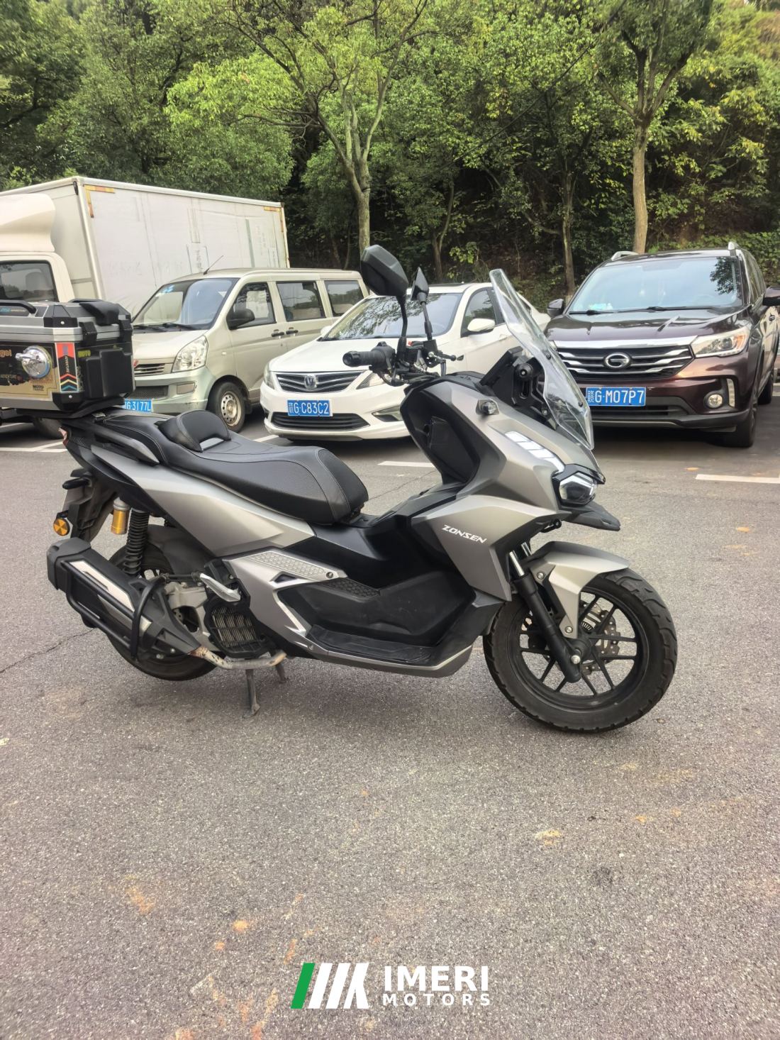 Zongshen Falcon 150ADV - მოტოციკლი ჩინეთიდან