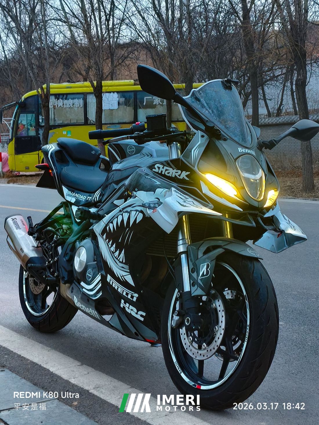 Benelli Tornado 302R 300 cc - мотоцикл из Китая