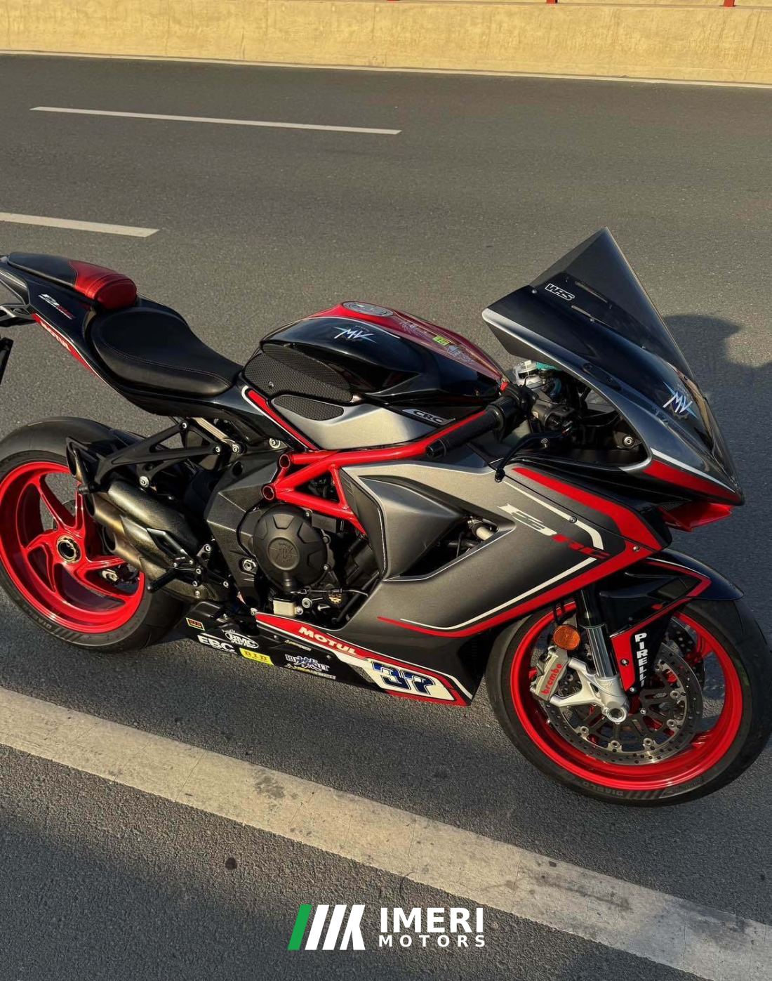MV Agusta F3 800 - მოტოციკლი ჩინეთიდან