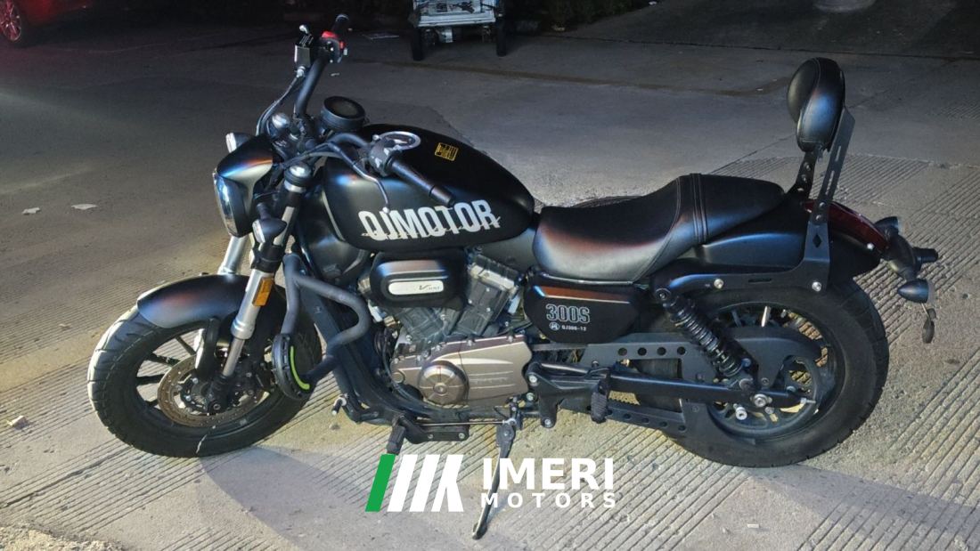 QJMOTOR Flash 300 - მოტოციკლი ჩინეთიდან