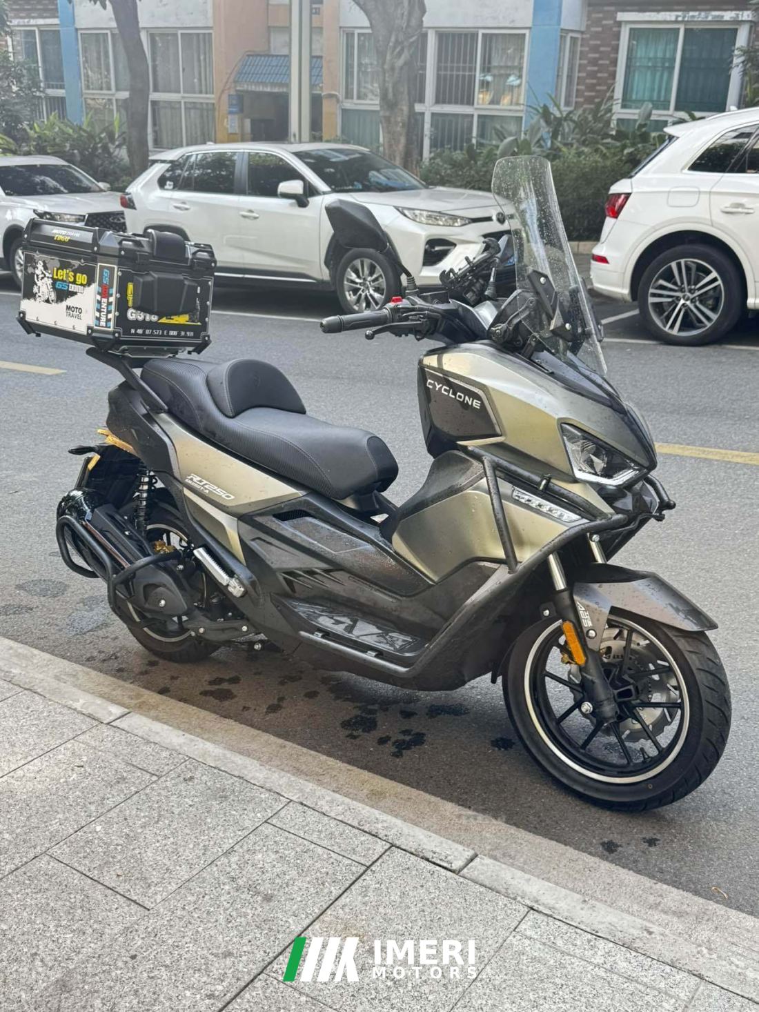 Cyclone RT250 - მოტოციკლი ჩინეთიდან