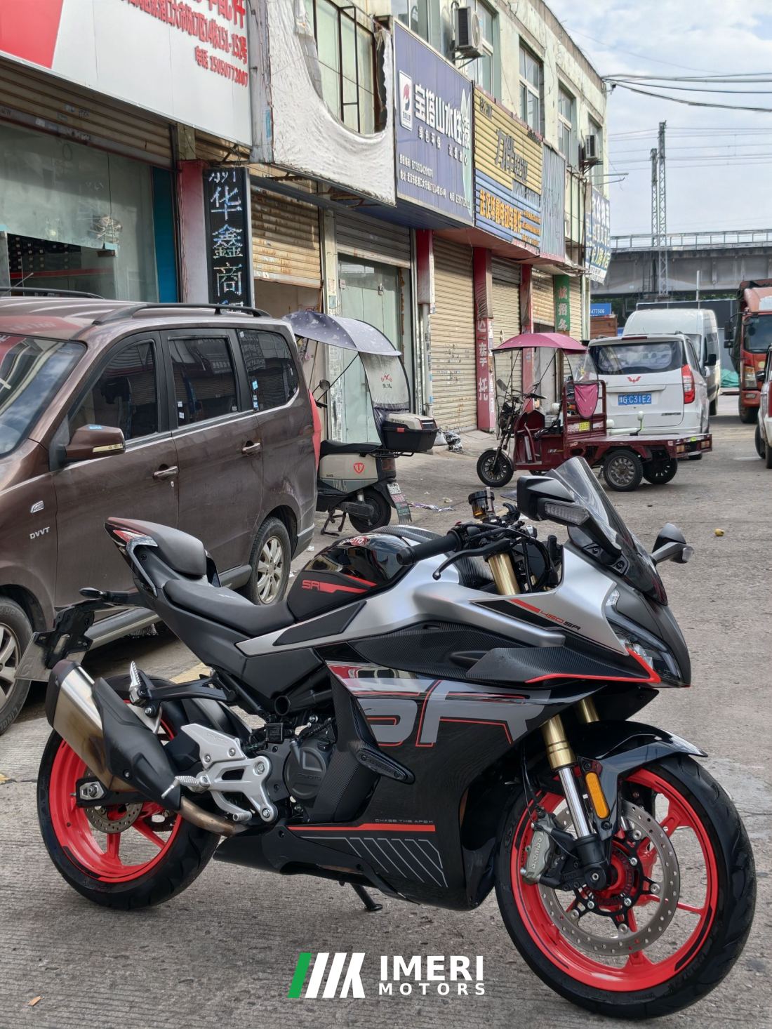 CFMOTO 450SR - მოტოციკლი ჩინეთიდან