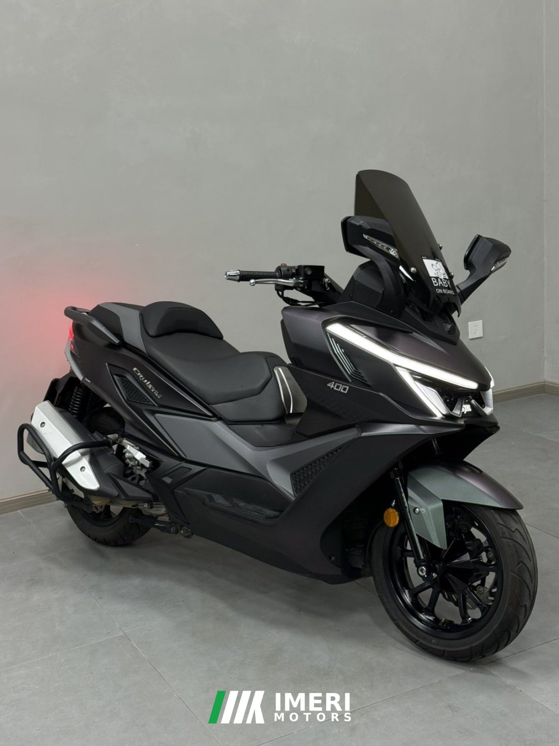 SYM Cruisym 400 - მოტოციკლი ჩინეთიდან