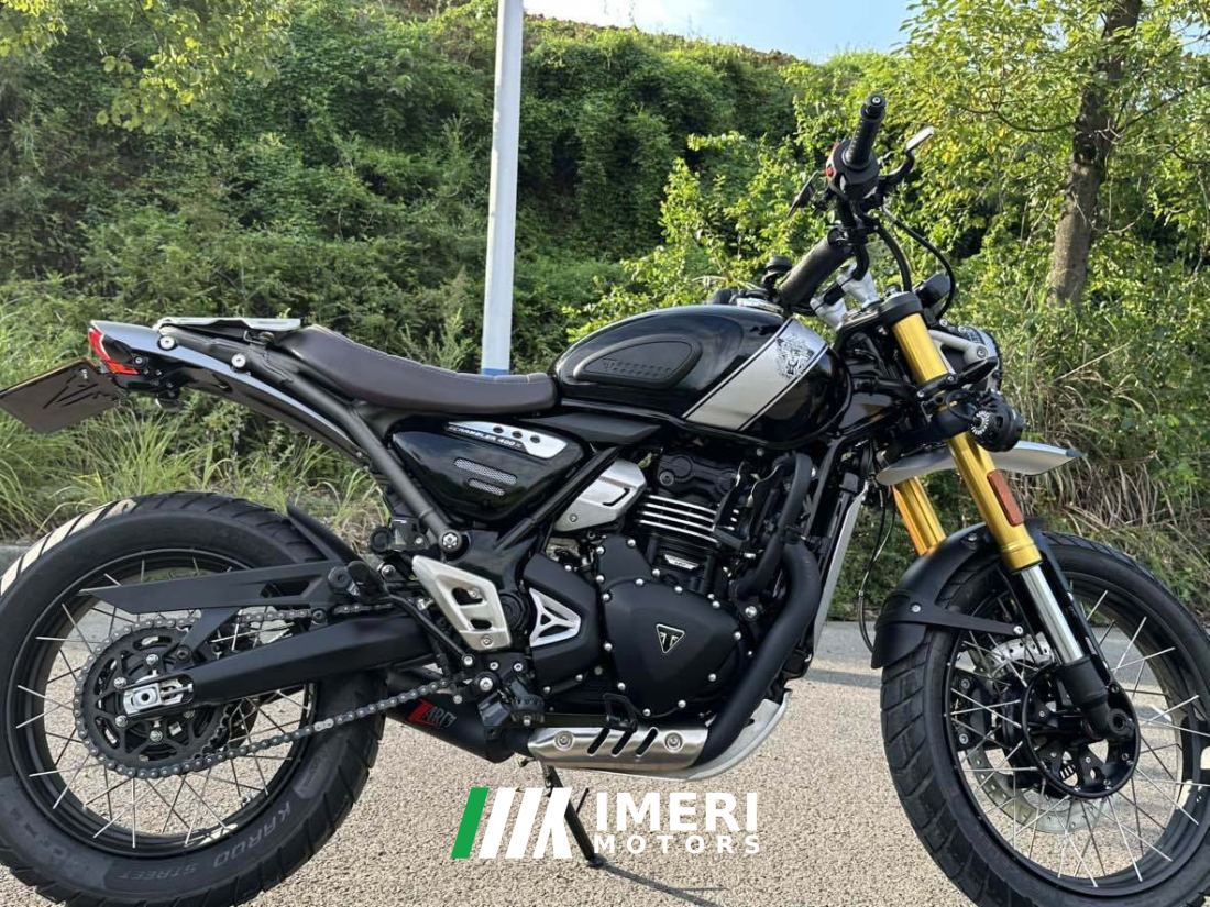 Triumph Scrambler 400 X - მოტოციკლი ჩინეთიდან