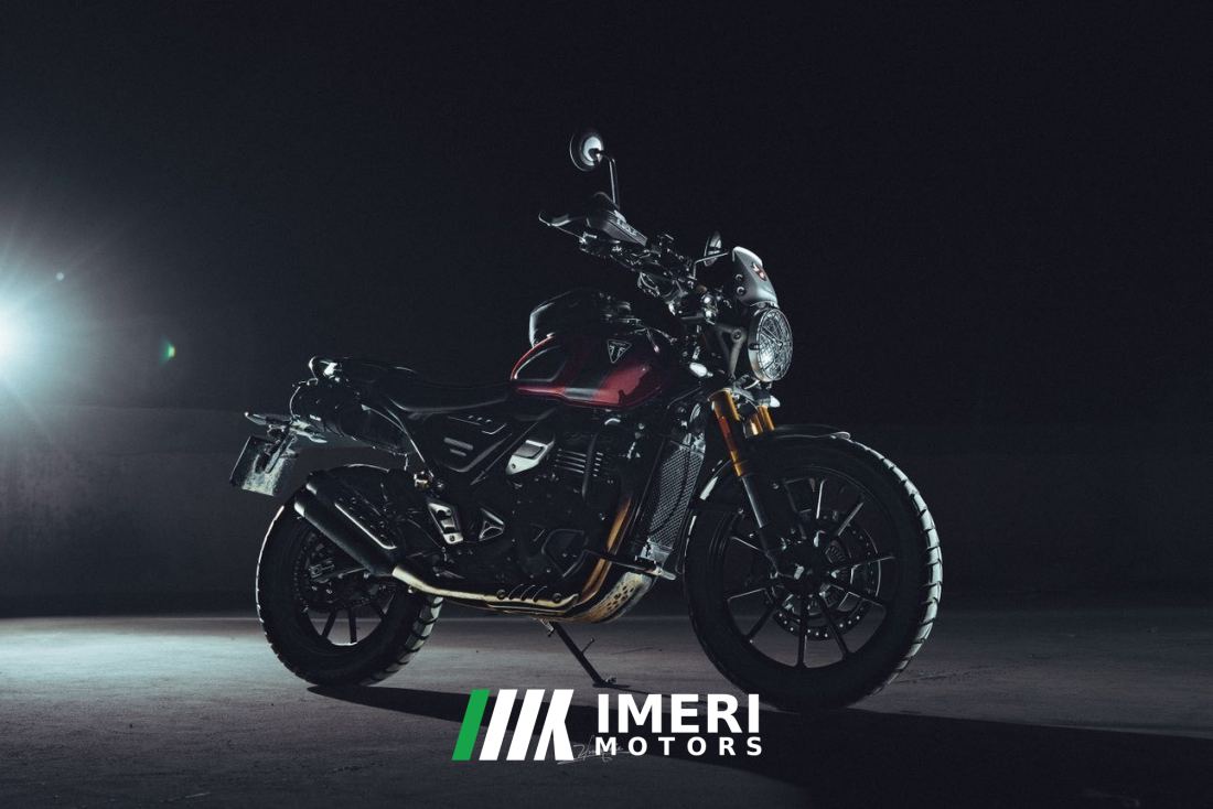 Triumph Scrambler 400 X - მოტოციკლი ჩინეთიდან
