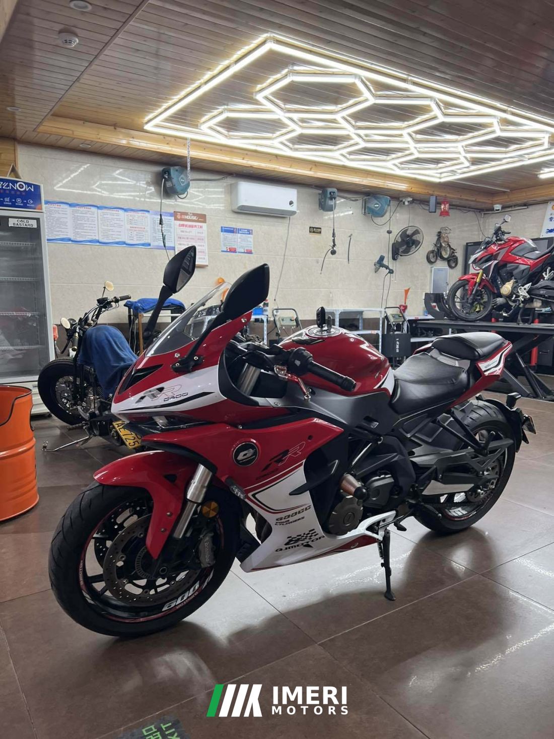 QJMOTOR Sai 600 - მოტოციკლი ჩინეთიდან