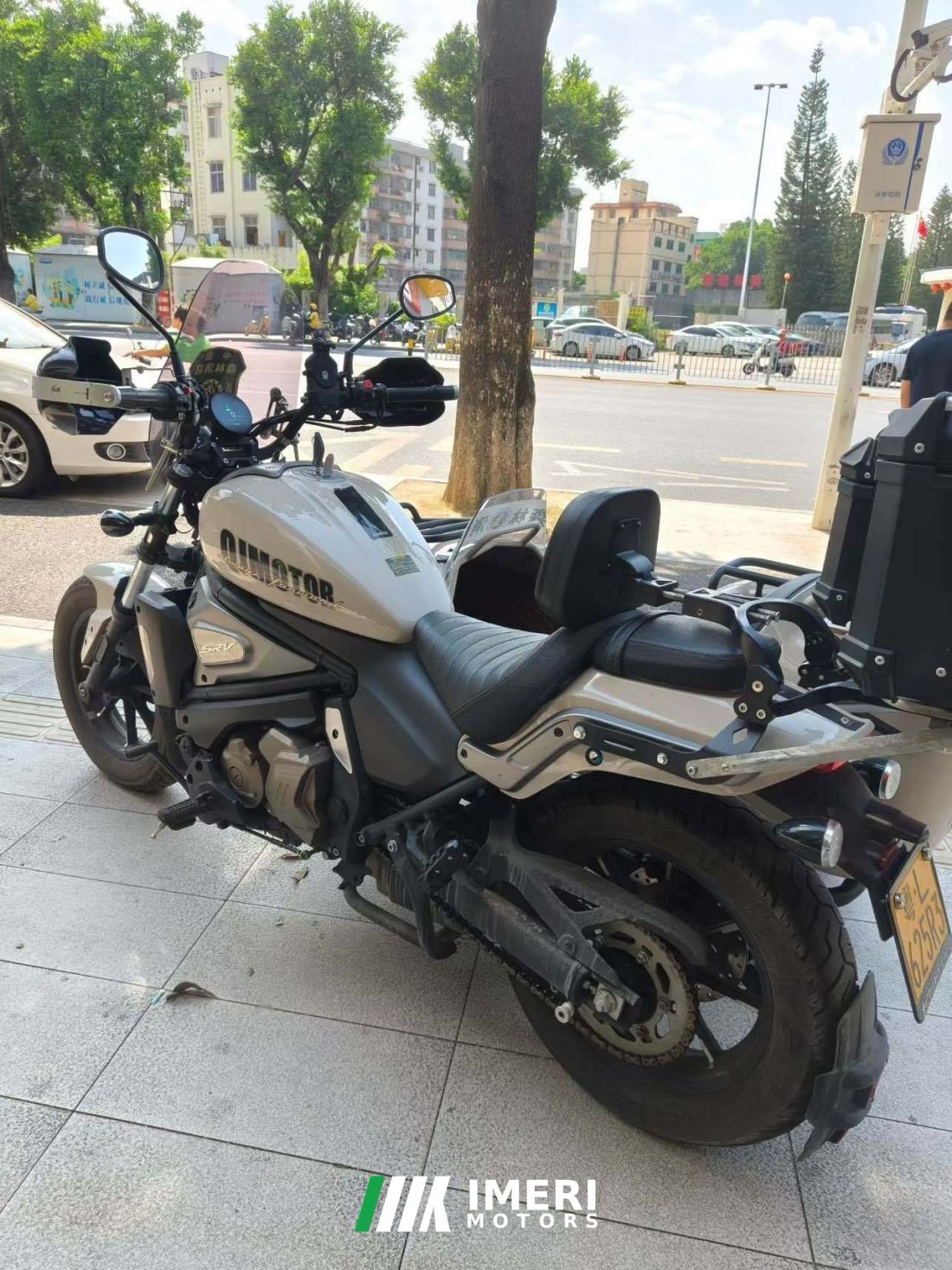 QJMOTOR 500+ 550 cc - მოტოციკლი ჩინეთიდან