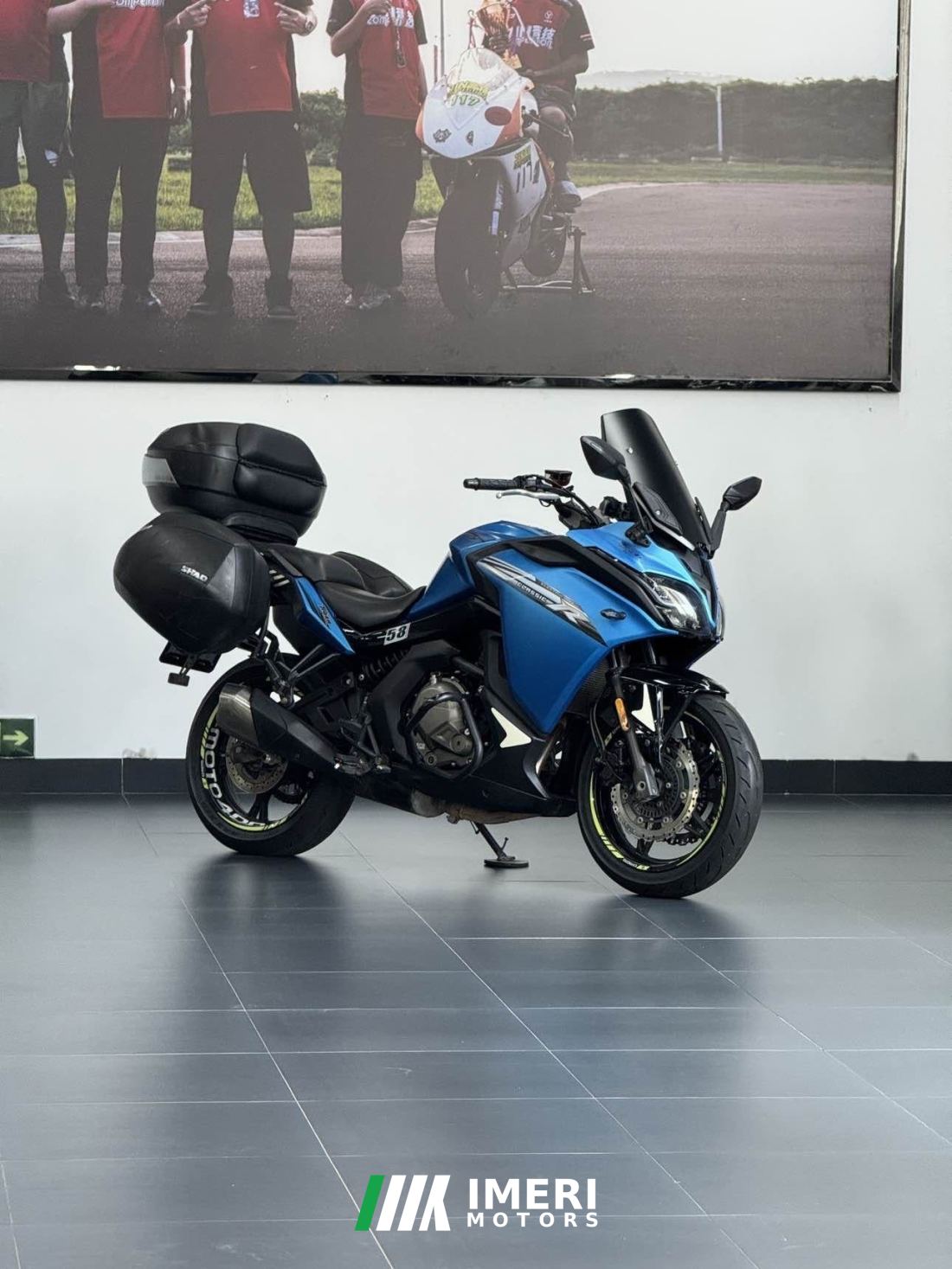 CFMOTO 400GT - мотоцикл из Китая