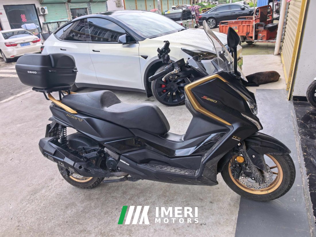 KYMCO Zongshen ST250 - მოტოციკლი ჩინეთიდან