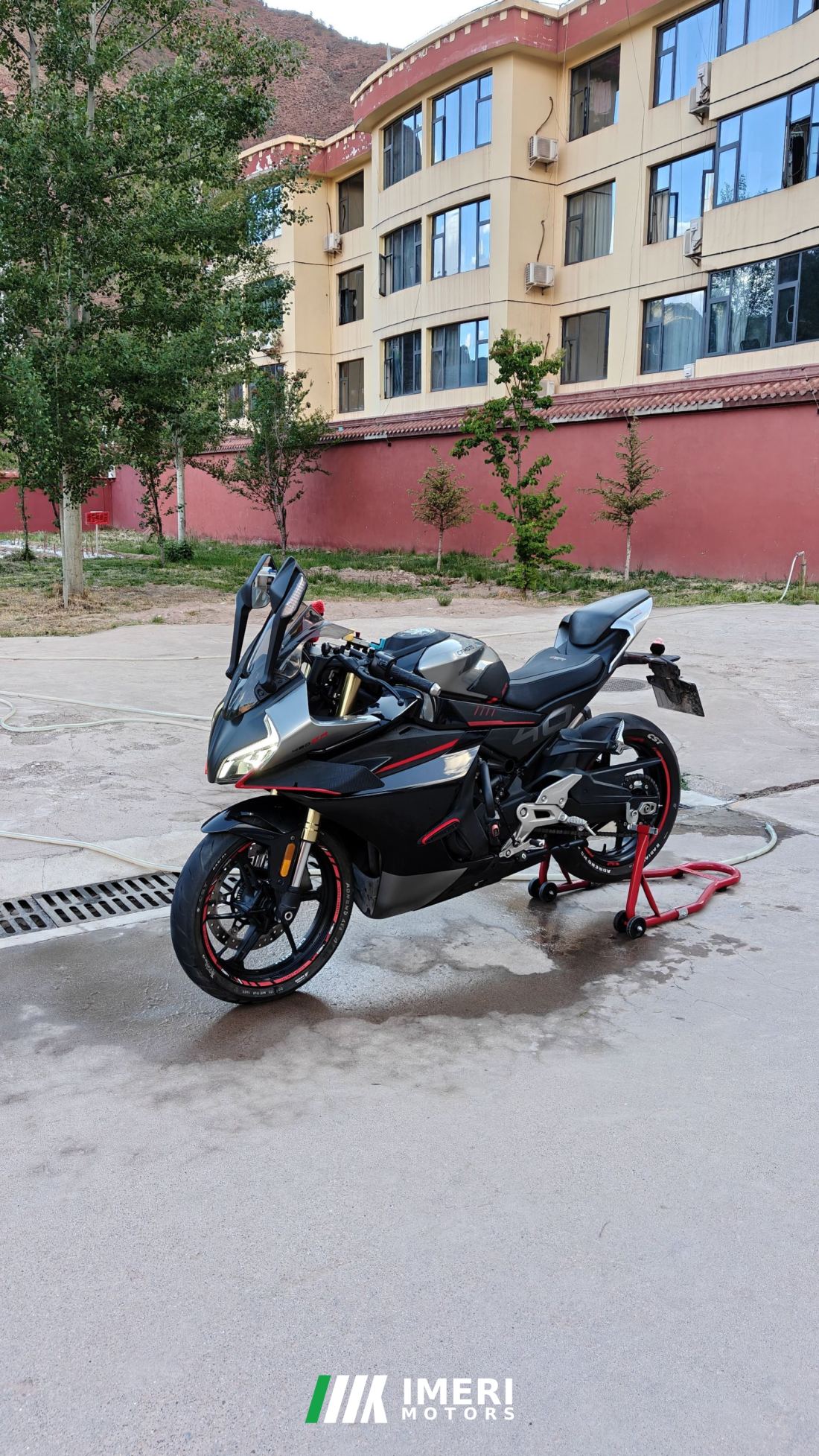 CFMOTO 450SR - мотоцикл из Китая